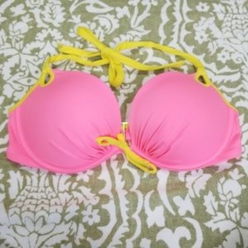 Victoria's Secret Swim Suit Bra Bikini Top Sz 36C